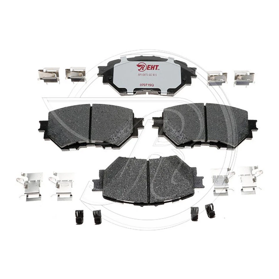 Pastilha de freio traseira dianteira Raybestos 2 compatível com 2014-2016 Mazda 3 2014 Mazda 3 Sport - Imagem 4 de 4