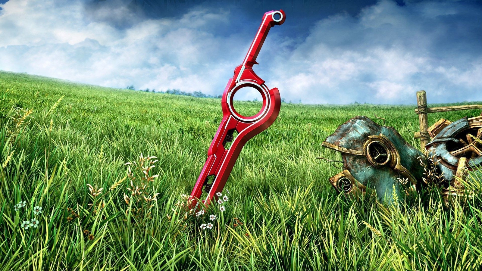 Anime xenoblade chronicles video game art games monado Playmat Gaming Mat Desk