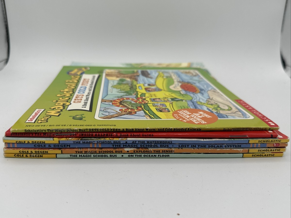 The Magic School Bus 6 Book Lot (1986-1999) VG Scholastic | eBay