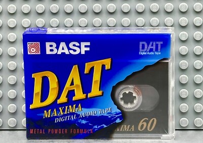 DAT  BASF DAT MAXIMA  60     DIGITAL AUDIO TAPE (1)  (SEALED)