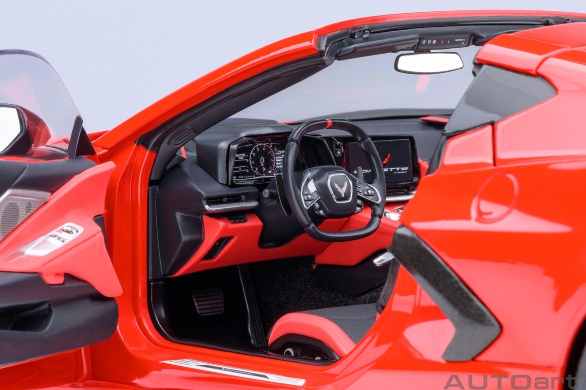 AUTOART 71282 1:18 CHEVROLET CORVETTE C8 STINGRAY Z51 (TORCH RED