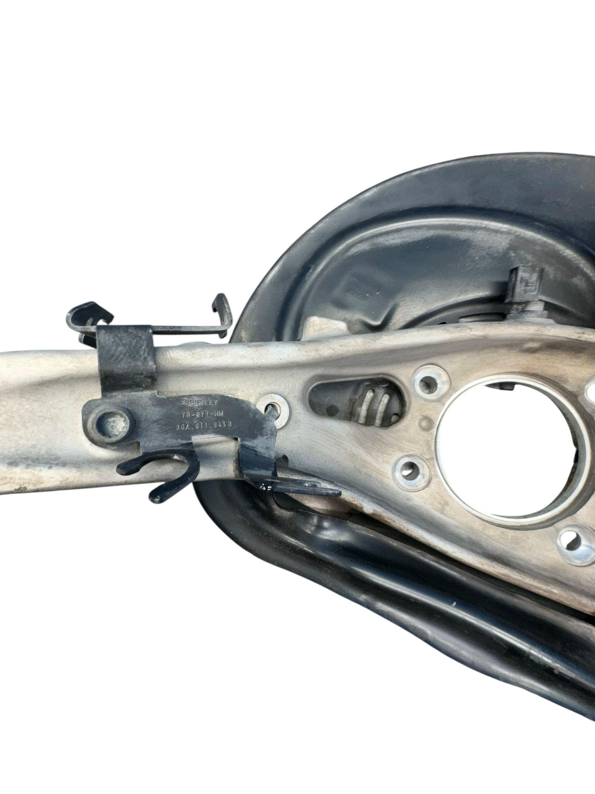 2016-2020 BENTLEY BENTAYGA OEM 4.0L AWD FRONT LEFT WHEEL KNUCKLE *SCRAPE* *26K*