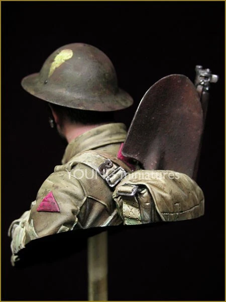 Young Miniatures - British Infantryman Somme 1916 - 1/10th Resin Bust - YM1837 - Image 3 of 4