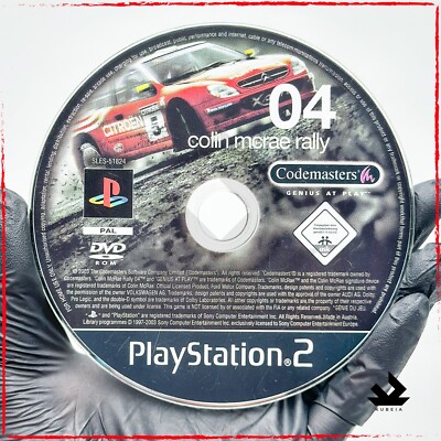 COLIN MCRAE RALLY 04 CODEMASTERS - ITALIAN - ORIGINAL PLAYSTATION 2 PS2 PAL
