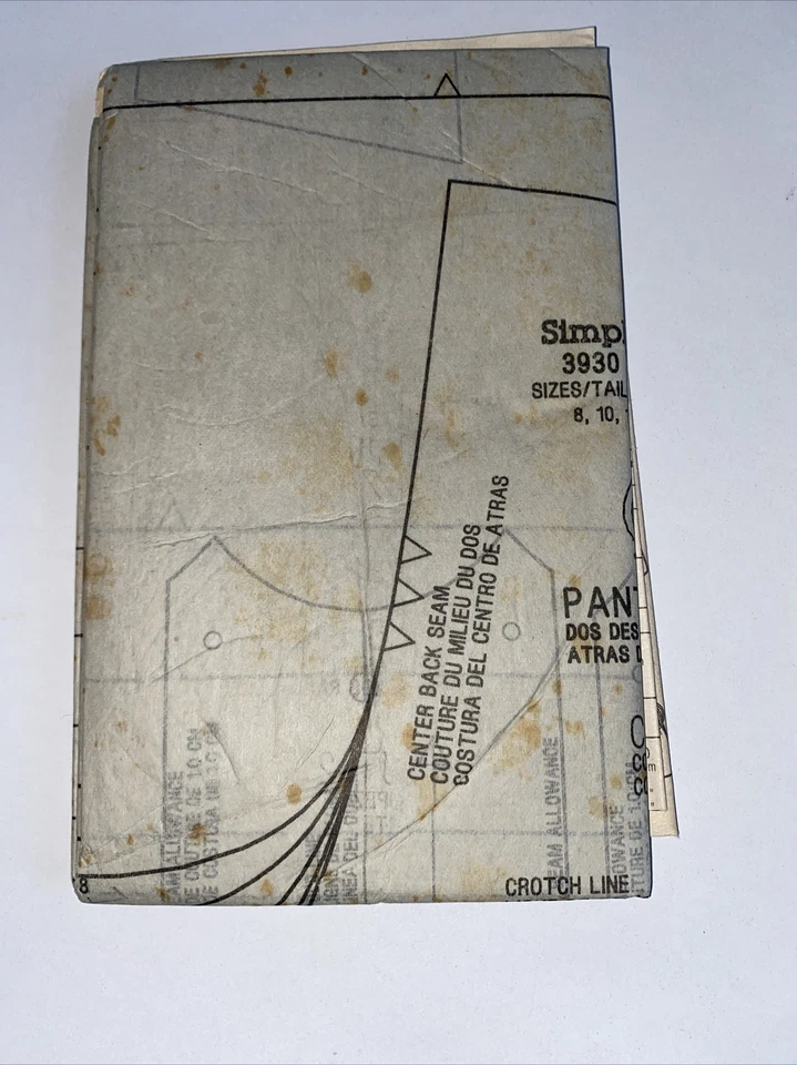 Simplicity 3930 UNCUT Thats So Raven Girl’s 8 10 12 14 16 Vest Bag Skirt Gauchos - Image 3 of 4
