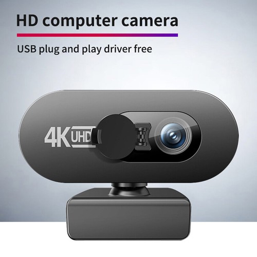 4K Full HD Webcam For PC Web Camera New Mini Web Cam With Microphone USB