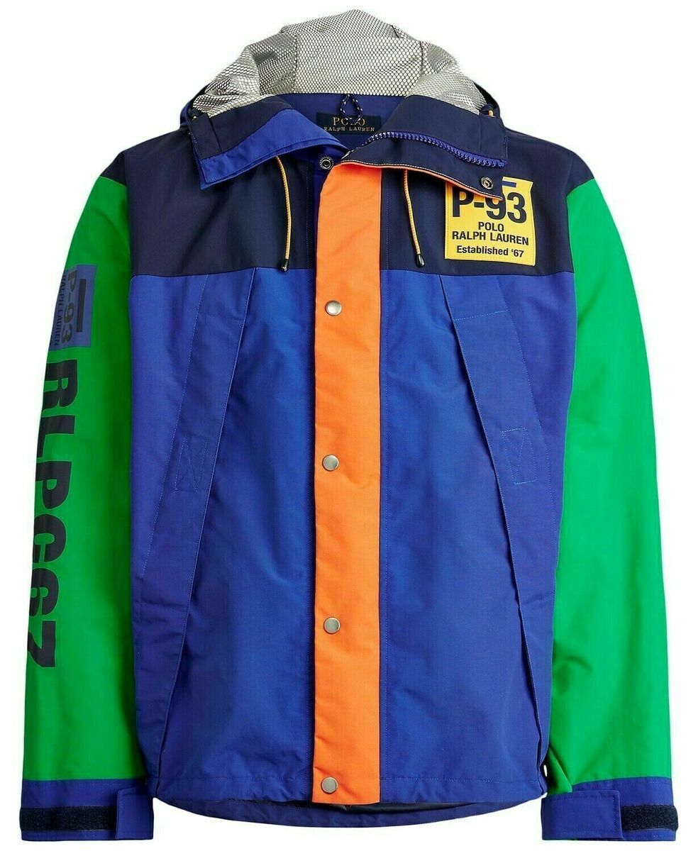 Polo Ralph Lauren Mens P-93 Color Blocked Utilitarian Polo Ralph Lauren Mens P-93 Color Blocked Utilitarian