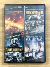 DVD ~ 4 Apoc. Disaster Movies ~ Color ~ WS ~ NR ~ 349 Mins. ~ 2019 ~ !L🟡🟡K!