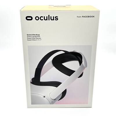 Oculus VR Head Strap Meta Quest 2 Headset Soft Silicone Flexible Support Brace