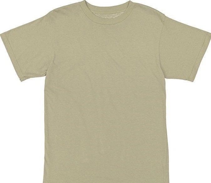 Military Army Crew Sand Workout Tee Sand 3-Pack 2X-Large