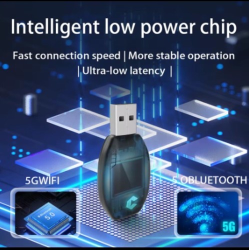 Carplay Acodo Dongle USB WIRELESS ANDROID AUTO SMART MINI WIFI - Foto 6 di 7
