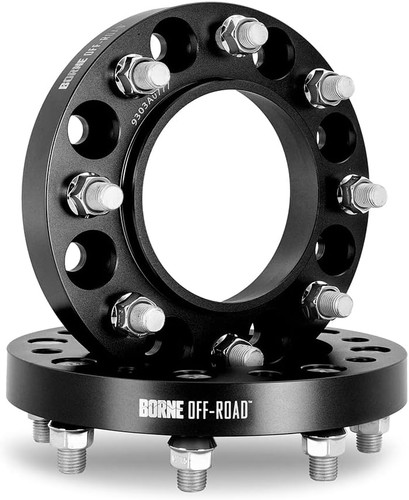Borne Off-Road BNWS-008-450BK Wheel Spacers for 1999+ Chevrolet Silverado 2500