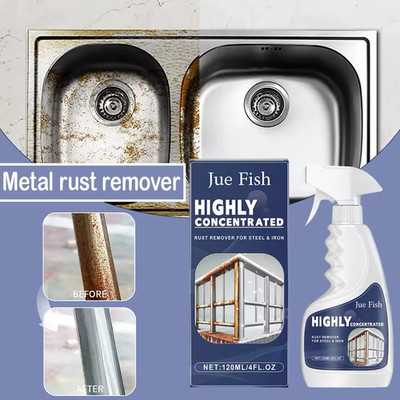 Industrial ﻿Highly Concentrated Rust Remover 120ml For Steel & Iron HOT 2026