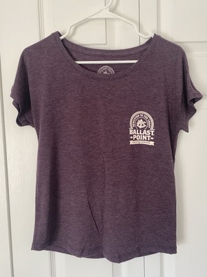 Ballast Point Brewing Sour Wench Women s T-shirt Purple Beer San Diego CA