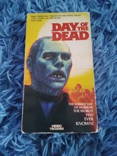 Day Of The Dead George Romero VHS 1985 MEDIA Zombie Movie - RARE