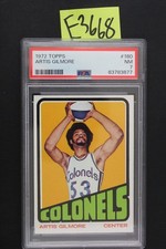1972 Topps #180 Artis Gilmore PSA 7 NM ROOKIE (E3668