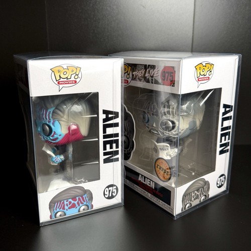 Funko POP! Movies #975 They Live: Alien (Chase) & Common NEW with Protectors - Bild 3 von 11