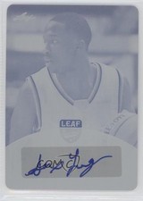 2012 Leaf Base Auto Printing Plate Cyan 1/1 Alex Young #BA-AY1 Auto 0t3