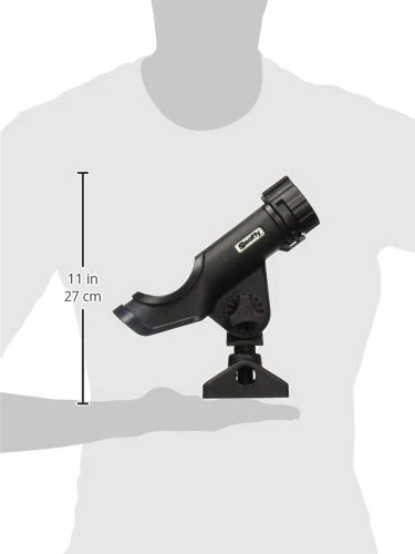 Juego de soporte de caña de pescar Scotty Black Power Lock con montaje en cubierta lateral 241 cuatro... Foto 4 de 4