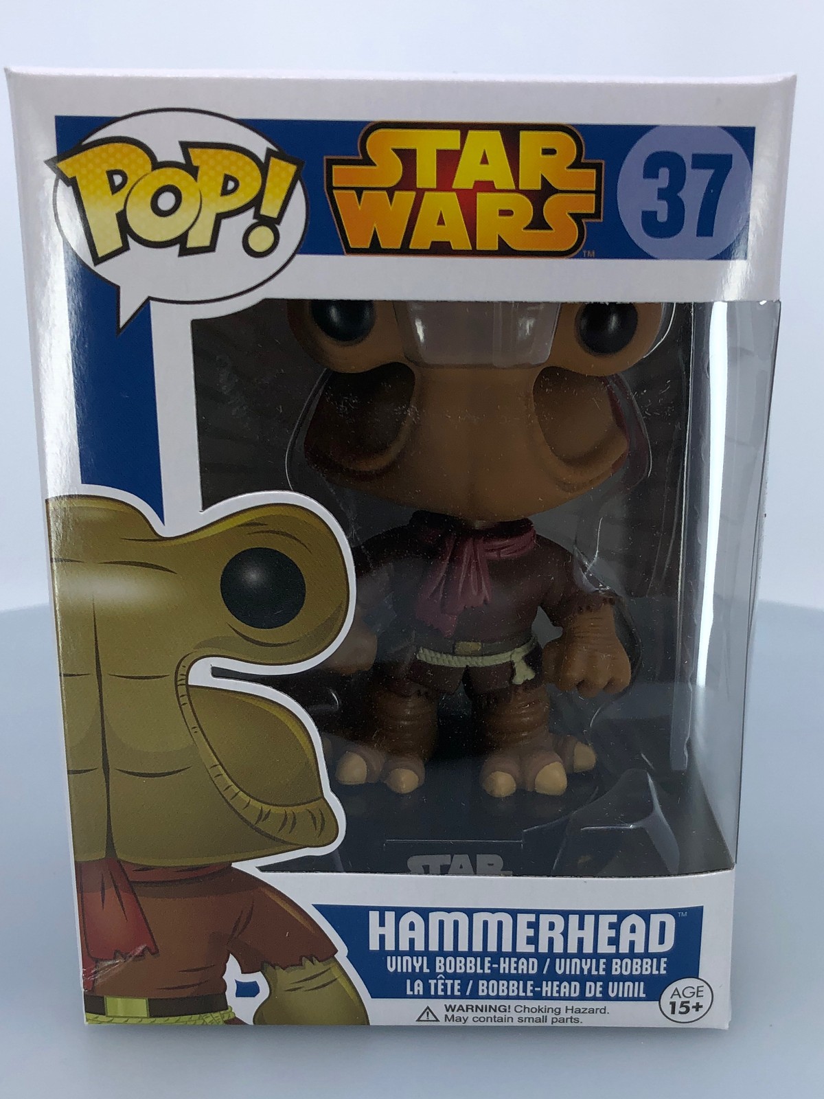 Funko Pop! Figura Vinilo Star Wars Caja Azul Hammerhead #37 Caja Dañada Ver Fotos