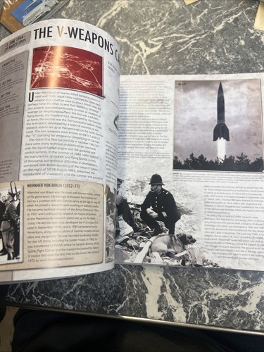 VINTAGE WAR BOOK THE SECOND WORLD WAR ILLUSTRATED HISTORY OVERY WW2 V - Bild 5 von 14
