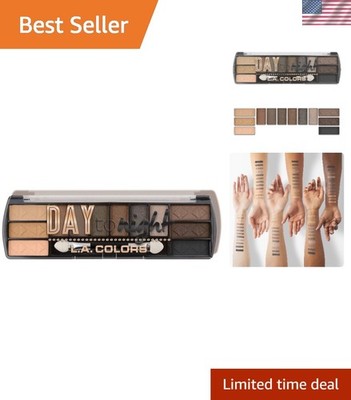 Dazzling Day to Night Eyeshadow Palette: 12 Shades for Flawless Crease-Free Wear