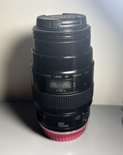 Canon EF 100mm f/2.8 Macro Lens, AF/MF, 58mm Filter, EF Mount