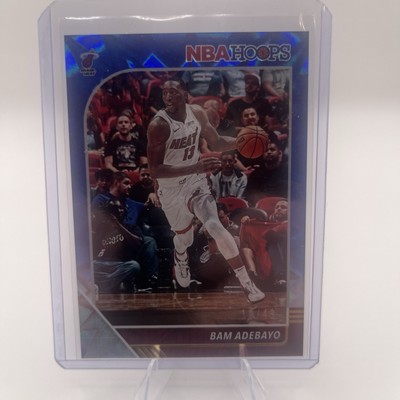 Bam Adebayo 2019-20 Panini Hoops Premium Stock Blue Explosion /49 #95