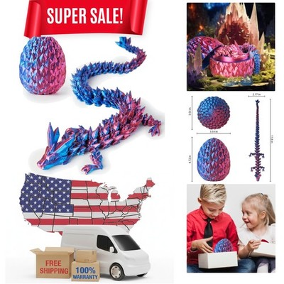 Easter Basket Stuffers - Stunning 3D Dragon Eggs for Teens & Collectors