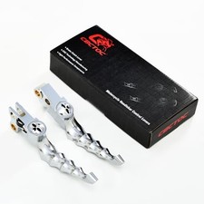 Motorcycle Brake and Clutch Lever Set for Harley Touring, Softail, Dyna, Chrome