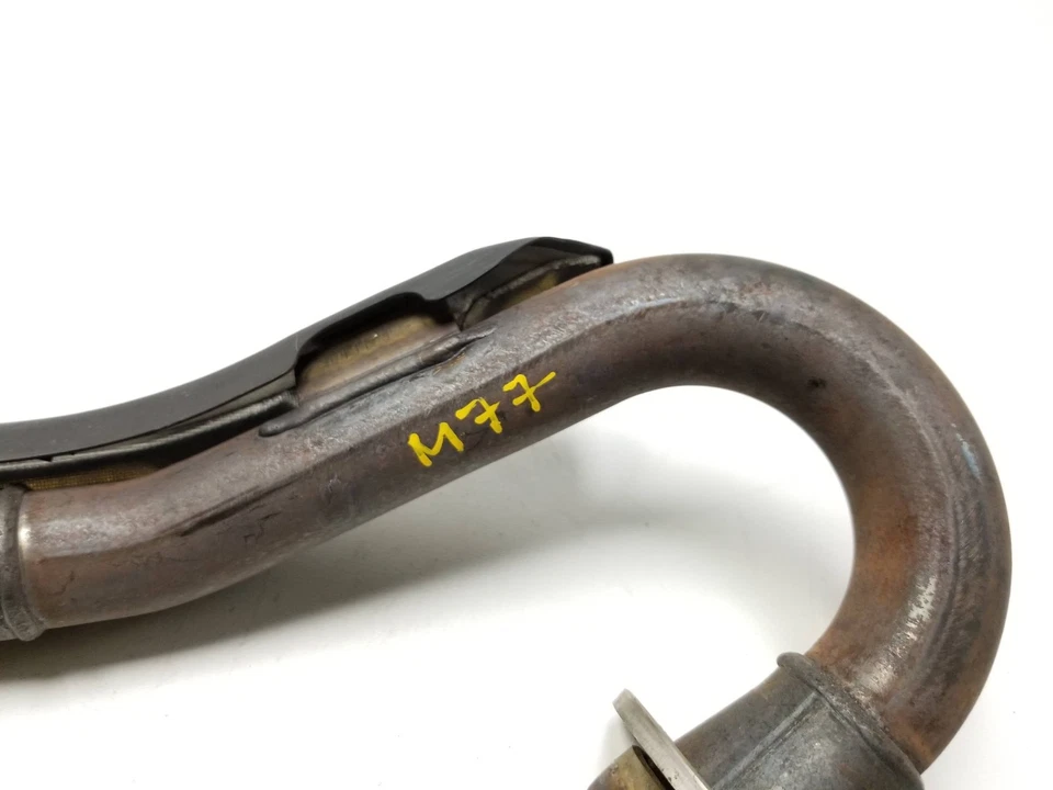 Silenciador de tubo de escape Kawasaki KLR650 KL650L 2022 tubo medio OEM Foto 3 de 4