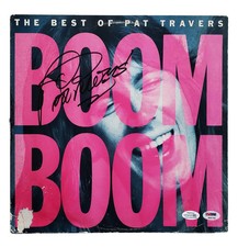 Pat Travers Signed Autographed Record Album LP ACOA PSA