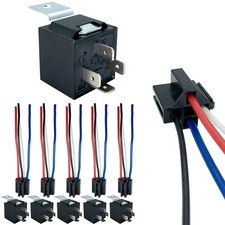 4-pin 4030amp 12v Relay Kit Spst 12-volt 2-pack Automotive Relay 2 Pack