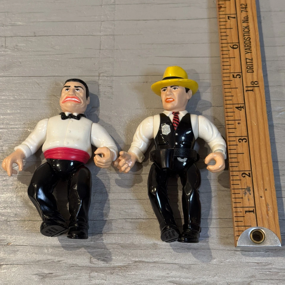 Lote De 8 Figuras De Acción De Colección 1990 Dick Tracy La Película Disney Por Playmates Foto 3 de 4