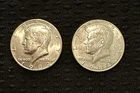 1982 D & 1984 D  KENNEDY JFK HALF DOLLAR CIRCULATED - FREE SHIPPING!