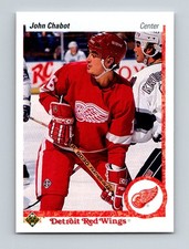1990-91 Upper Deck John Chabot Detroit Red Wings #113