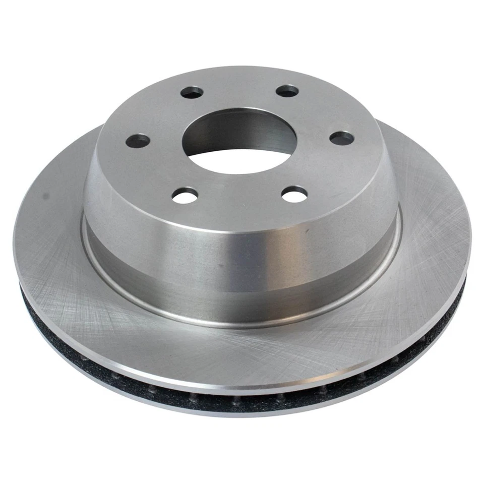 Kit de pastillas y rotores de freno de disco de cerámica Posi premium delanteros y traseros para GM Foto 2 de 4