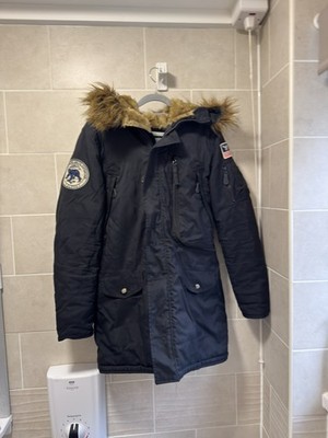 Alpha Industries N-3B Extreme Cold Parka Polar Expedition, Black - Size S Large