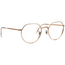 Ray-Ban Sunglasses Frame Only RB 3565 Jack 9202 Rose Gold Metal Italy 53 mm