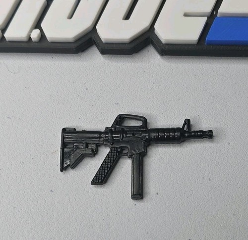 G.I. Joe Cobra 1988 V1 Hit & Run *Light Infantryman* Gun Weapon Rifle!!!