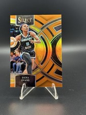 2024 Panini Select WNBA - Premier Level Dana Evans #146 Orange Prizm /125