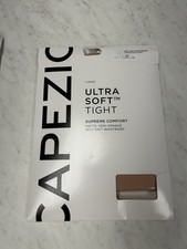 Capezio Self Knit Tight 1916 Women's Ultra Soft NAT L/XL Matte Dancer Lot Of 3