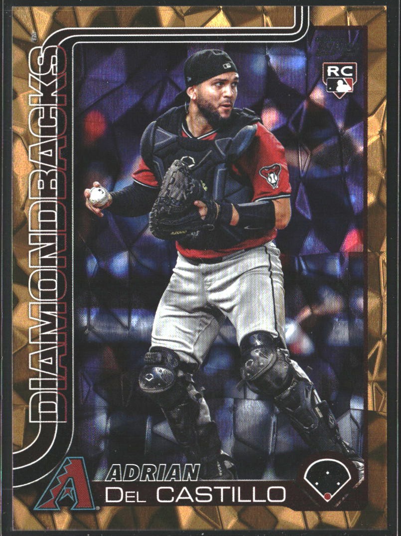 2025 Topps #226 Adrian Del Castillo Gold Diamante #/50