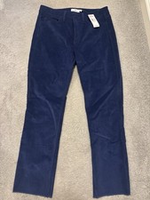 Vineyard Vines Women  s Corduroy Pants, Flat Front, Raw Hem, Size 28, New w/ Tag