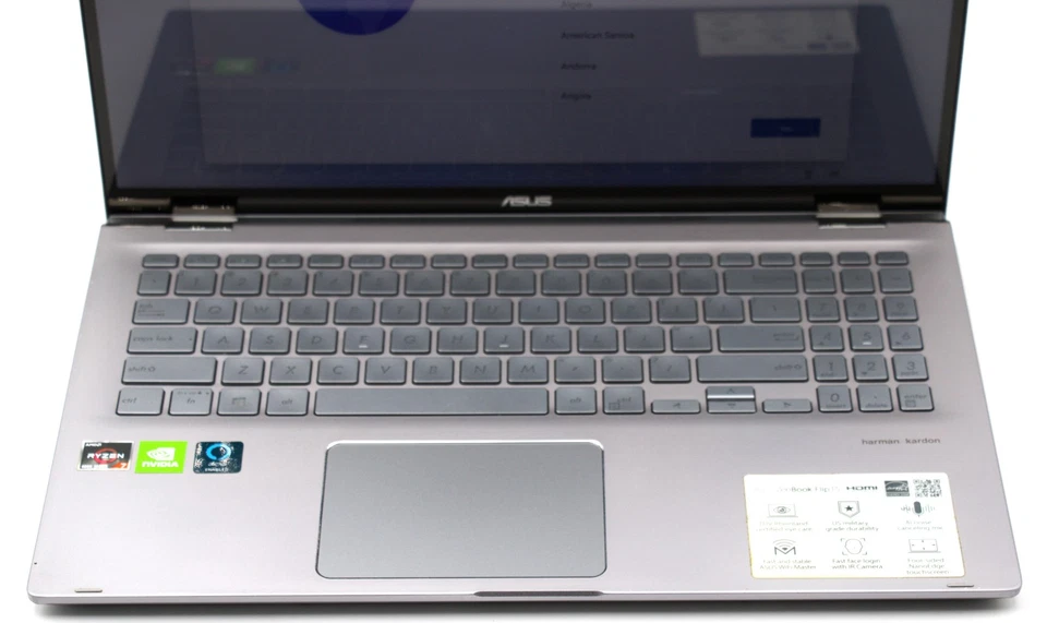 ASUS - Q507IQ 15.6 - AMD Ryzen 7 - 8GB RAM - NVIDIA MX350 - 256GB SSD - Image 2 of 4