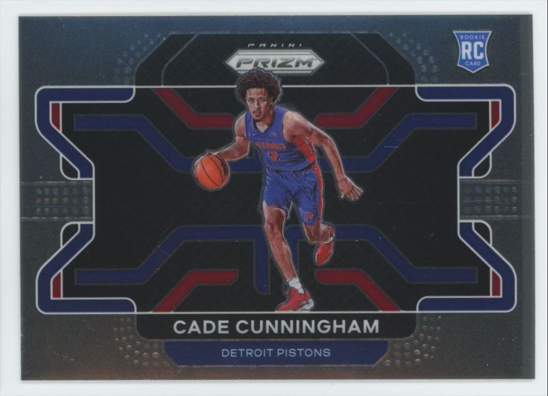 2021-22 Panini Prizm Variation Cade Cunningham Rookie Detroit Pistons #282 B C14