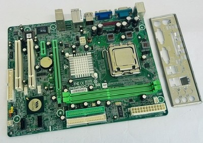 Biostar P4M900-M7 SE VER: 7.0 Sockel 775 DDR2 Mainboard, Intel CPU & I/O Platte