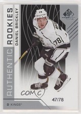 2018-19 Upper Deck SP Game Used Authentic Rookies 47/78 Daniel Brickley #104 5vt