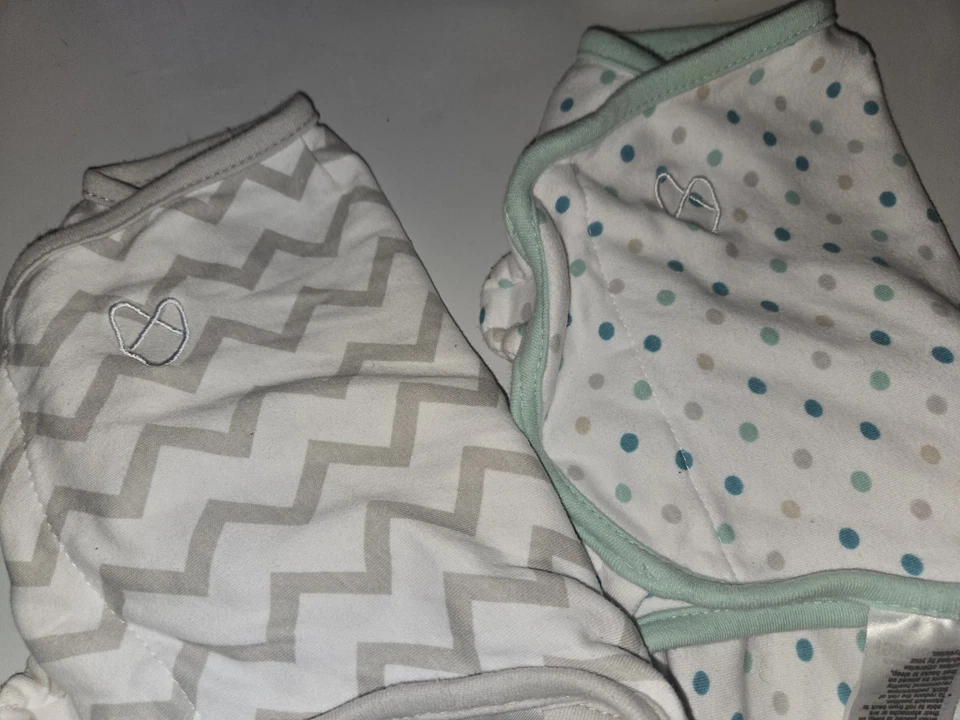 Swaddles infantis de verão - pequeno/médio, 7-14 libras) conjunto de 3 - Imagem 3 de 4