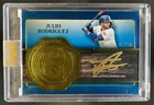 2025 Topps Five Star Julio Rodriguez Golden Graphs Blue Auto #2/20 Mariners